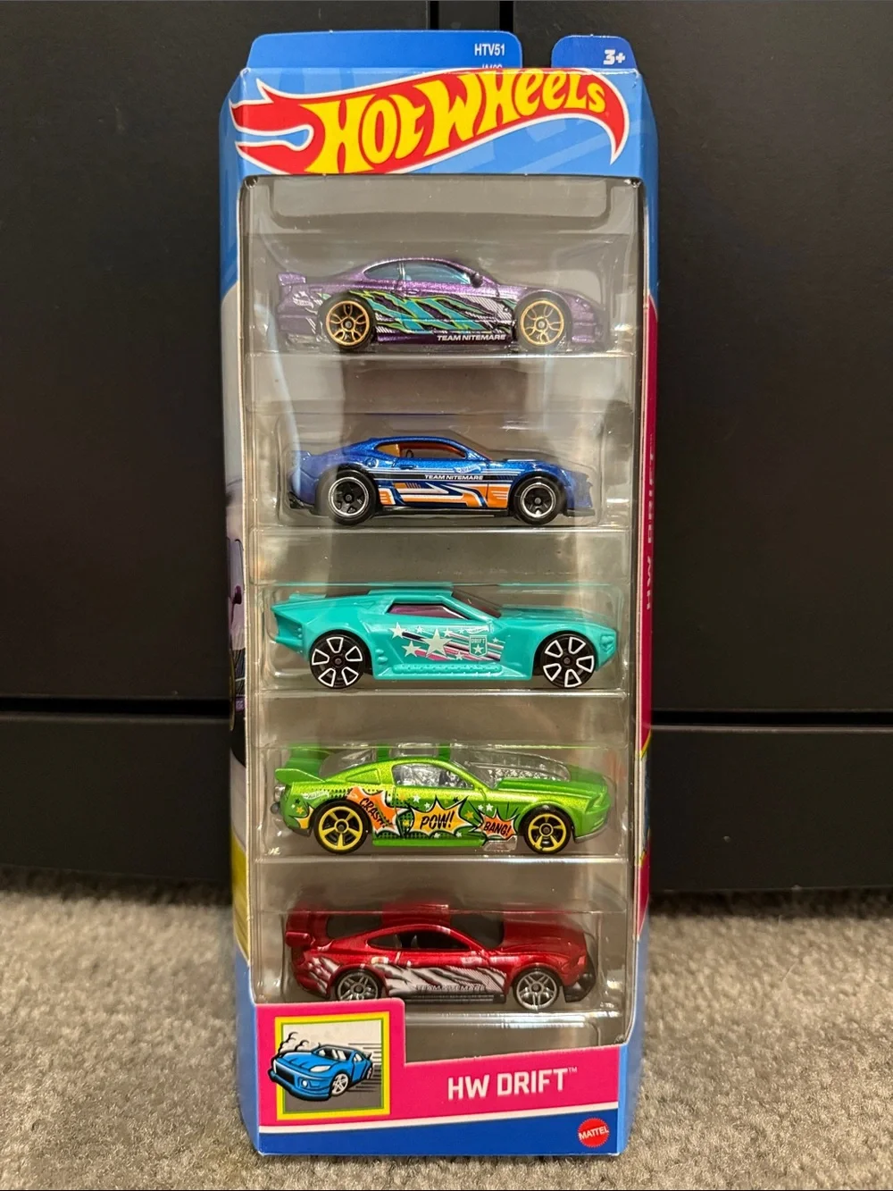 Hot Wheels HW Drift 5-Pack Toy Cars - BRAND NEW